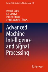Produktbild: Advanced Machine Intelligence and Signal Processing
