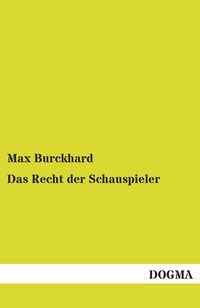 Produktbild: Das Recht der Schauspieler