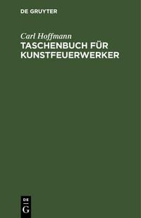 Produktbild: Taschenbuch f&uuml;r Kunstfeuerwerker