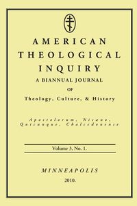 Produktbild: American Theological Inquiry, Volume Three, Issue One