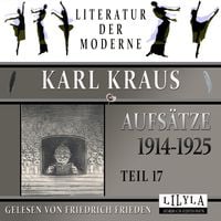 Produktbild: Aufs&auml;tze 1914-1925 - Teil 17