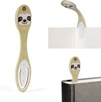 Flexilight Leselicht Faultier – 2-in-1 LED-Leselicht & Lesezeichen