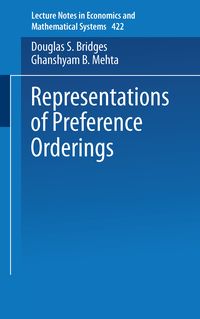 Produktbild: Representations of Preferences Orderings
