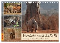 Produktbild: Verr&uuml;ckt nach SAFARI Unterwegs im Tsavo Ost und West Kenia (Wandkalender 2026 DIN A4 quer), CALVENDO Monatskalender