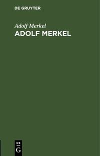 Produktbild: Adolf Merkel