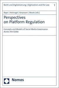 Produktbild: Perspectives on Platform Regulation