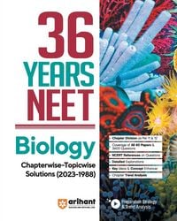 Produktbild: 36 Years' Chapterwise Topicwise Solutions NEET Biology 1988-2023