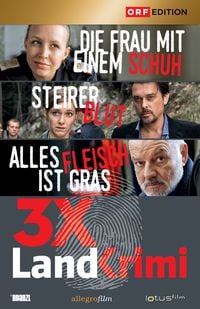 Produktbild: Landkrimi-Set 1: Steirerblut/Die Frau mit einem Schuh/Alles Fleisch ist Gras