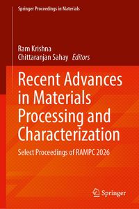 Produktbild: Recent Advances in Materials Processing and Characterization