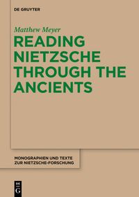 Produktbild: Reading Nietzsche through the Ancients