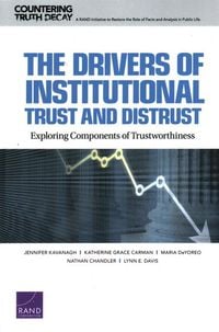 Produktbild: Drivers of Institutional Trust and Distrust