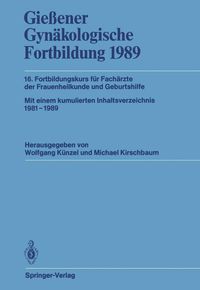 Produktbild: Gie&szlig;ener Gyn&auml;kologische Fortbildung 1989