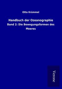 Produktbild: Handbuch der Ozeanographie