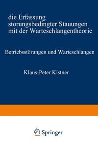 Produktbild: Betriebsst&ouml;rungen und Warteschlangen