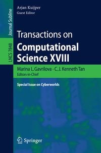 Produktbild: Transactions on Computational Science XVIII