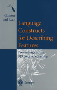 Produktbild: Language Constructs for Describing Features