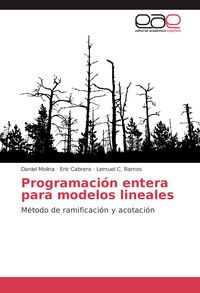 Produktbild: Programaci&oacute;n entera para modelos lineales