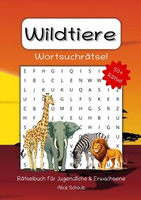 Produktbild: Wildtiere Wortsuchr&auml;tsel