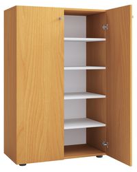 Produktbild: XL Holz Gro&szlig;er Schuhschrank Schuhkommode Lona 5