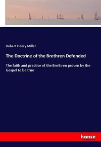 Produktbild: The Doctrine of the Brethren Defended