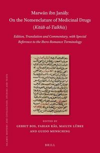Produktbild: Marwān Ibn Janāḥ, on the Nomenclature of Medicinal Drugs (Kitāb Al-Talkhīṣ) (2 Vols)