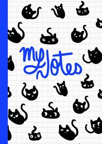 Produktbild: Carnet Chat Bleu