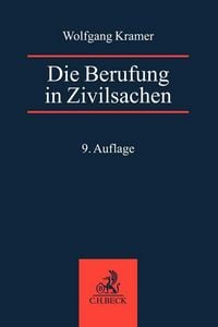Produktbild: Die Berufung in Zivilsachen
