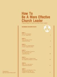 Produktbild: How To Be A More Effective Church Leader
