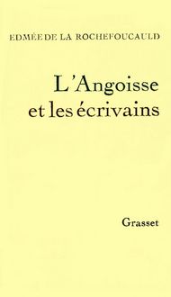 Produktbild: L'angoisse et les &eacute;crivains