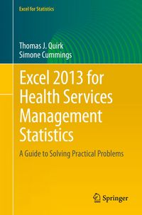 Produktbild: Excel 2013 for Health Services Management Statistics