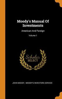 Produktbild: Moodys Manual Of Investments