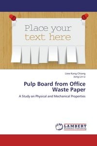 Produktbild: Pulp Board from Office Waste Paper