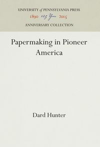 Produktbild: Papermaking in Pioneer America