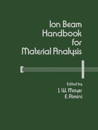 Produktbild: Ion Beam Handbook for Material Analysis