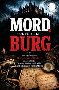 Produktbild: Mord unter der Burg - Ein interaktives Murder-Mystery-R&auml;tselbuch im alten Burghotel - sammle Beweise, pr&uuml;fe Alibis und entlarve den wahren M&ouml;rder
