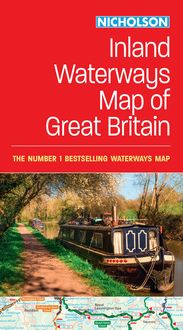 Produktbild: Nicholson Inland Waterways Map of Great Britain