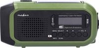 Produktbild: Nedis RDDBCR2000GN Notfallradio DAB+, UKW, FM Notfallradio, DAB+, UKW Gr&uuml;n, Schwarz