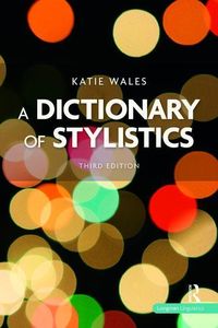 Produktbild: Wales, K: A Dictionary of Stylistics