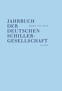Produktbild: Jahrbuch der Deutschen Schillergesellschaft