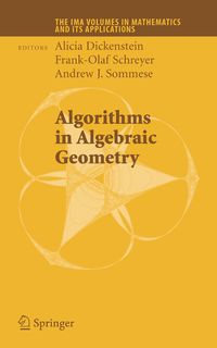 Produktbild: Algorithms in Algebraic Geometry