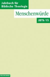 Produktbild: Jahrbuch f&uuml;r Biblische Theologie (JBHT) 15