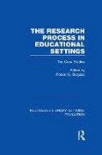 Produktbild: The Research Process in Educational Settings (Rle Edu L): Ten Case Studies