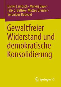 Produktbild: Gewaltfreier Widerstand und demokratische Konsolidierung