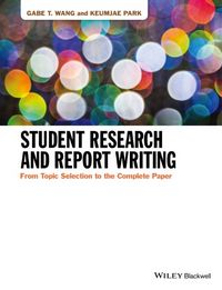 Produktbild: Student Research and Report Writing