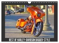 Produktbild: BEST OF HARLEY-DAVIDSON BAGGER-STYLE (Wandkalender 2025 DIN A4 quer), CALVENDO Monatskalender