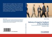Produktbild: Delivery of negative feedback in the workplace