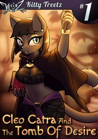 Produktbild: Cleo Catra and the Tomb of Desire (Kitty Treetz, #1)