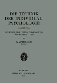 Produktbild: Die Technik der Individualpsychologie