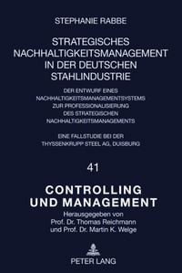 Produktbild: Strategisches Nachhaltigkeitsmanagement in der deutschen Stahlindustrie