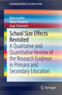 Produktbild: School Size Effects Revisited